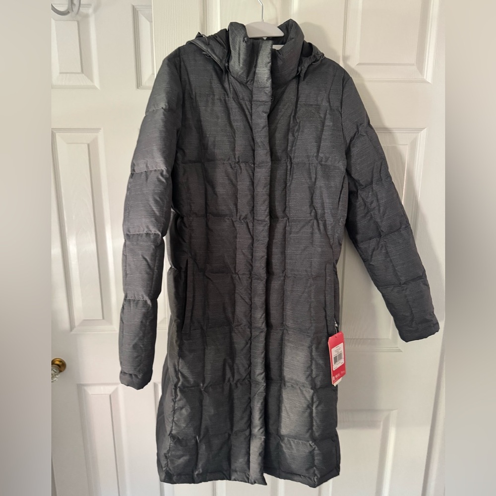 The North Face Women's Charcoal Puffer Coat